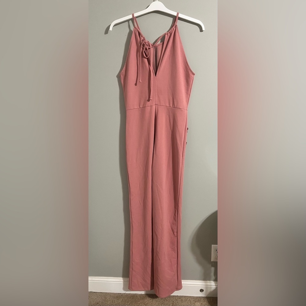 Daylight Floral Embroidered Jumpsuit - Picture 3 of 11
